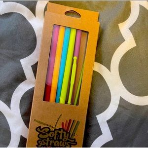 Silicone Straw Set